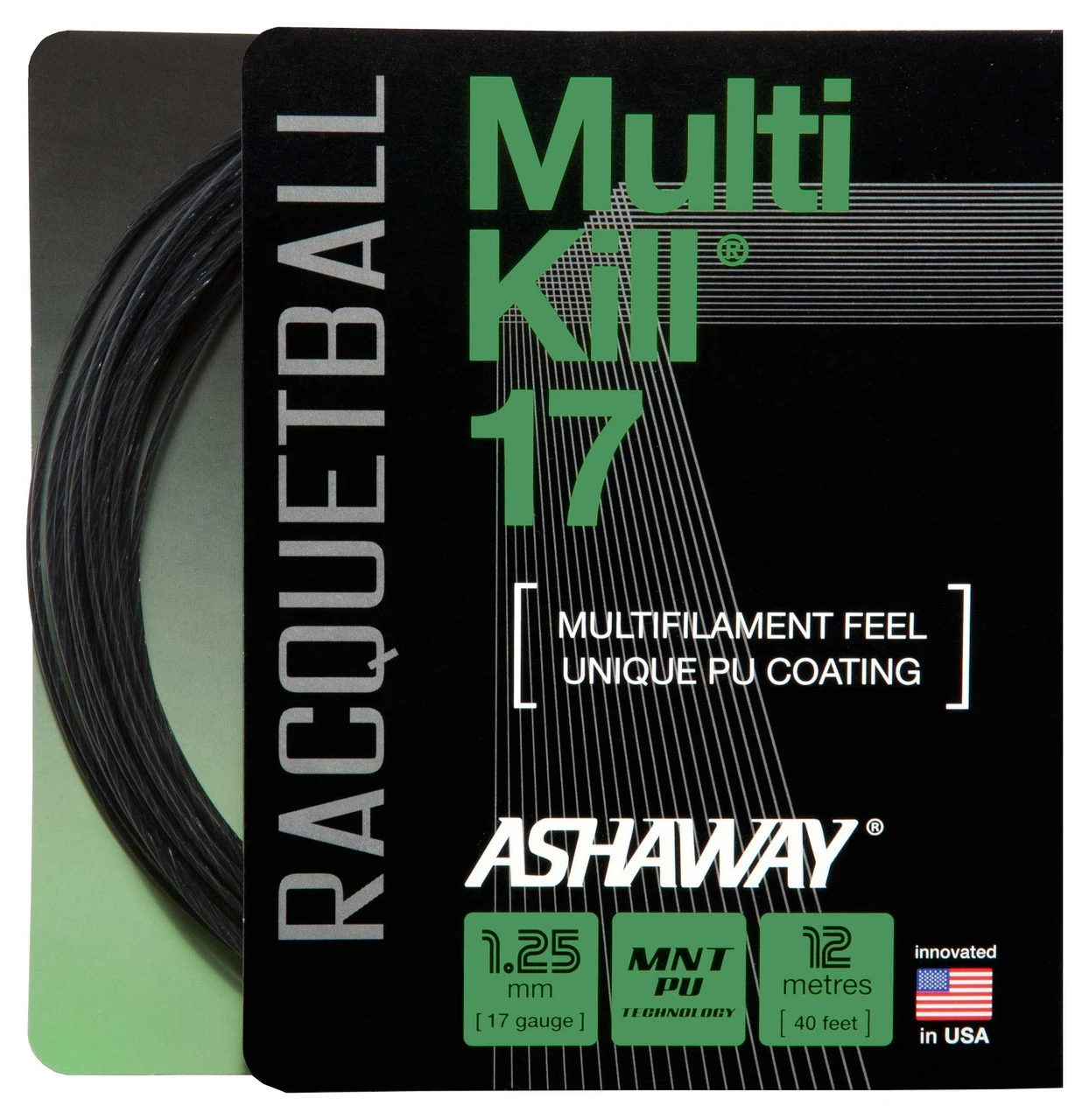 Ashaway MultiKill 17 1.25mm Racquetball Set 3 Ashaway MultiKill 17 1.25mm Racquetball Set