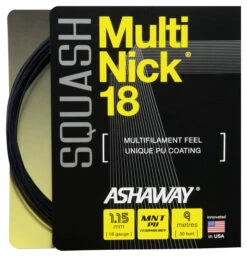 Ashaway MultiNick 18 1.15mm Squash Set