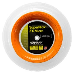 Ashaway SuperNick ZX Micro 18 1.15mm Squash 110M Reel -Racquet Gear ashaway supernick zx micro 18 1 15mm squash 110m reel orange 81950 66174.1698771631
