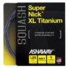 Ashaway SuperNick XL Ti 17 1.25mm Squash Set