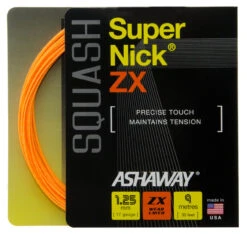 Ashaway SuperNick ZX 17 1.25mm Squash Set