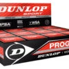 Dunlop Progress Red Dot Squash Balls 12 Pack -Racquet Gear dunlop progress squash balls 12 pack 54085 14234.1698769715