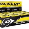 Dunlop Pro Double Yellow Dot Squash Balls 12 Pack -Racquet Gear dunlop pro squash balls 12 pack 09150 46046.1698769713
