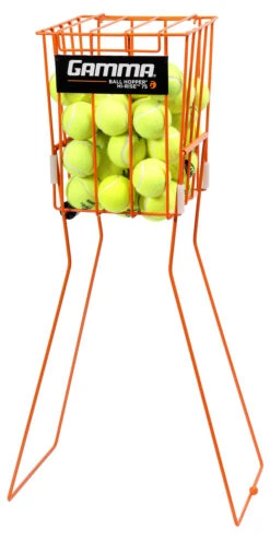 Gamma Hi Rise 75 With Wheels Ball Basket 9 Gamma Hi Rise 75 With Wheels Ball Basket -Racquet Gear gamma hi rise 75 with wheels ball basket orange 00832 16355.1706549722