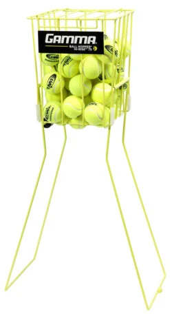 Gamma Hi Rise 75 With Wheels Ball Basket 8 Gamma Hi Rise 75 With Wheels Ball Basket -Racquet Gear gamma hi rise 75 with wheels ball basket yellow 86347 09482.1706549722