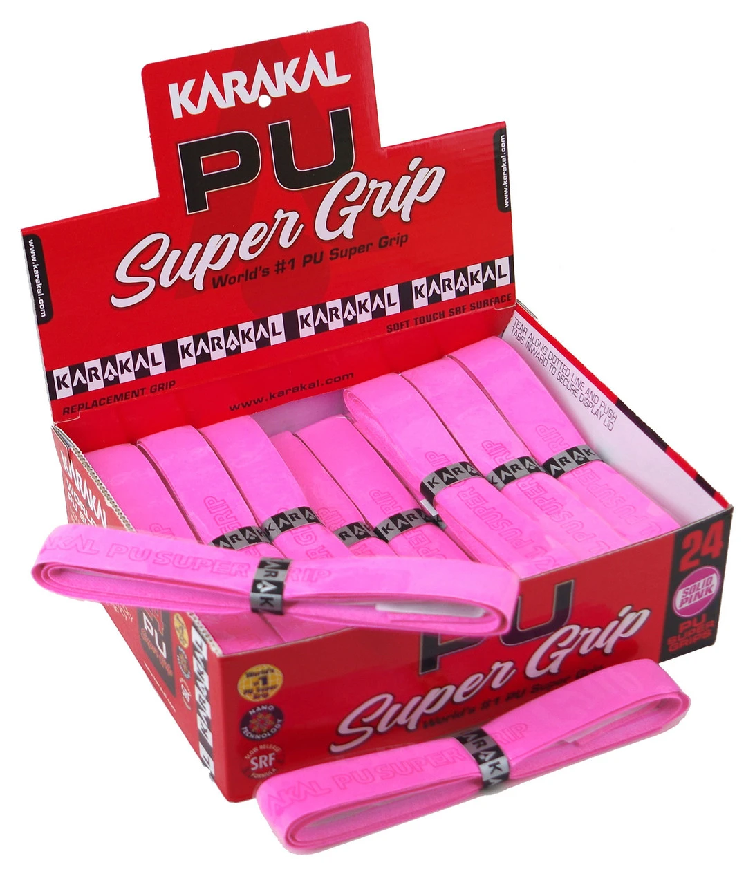 Karakal PU Super Grip Universal Replacement Grip 24 Pack 6 Karakal PU Super Grip Universal Replacement Grip 24 Pack - Image 4