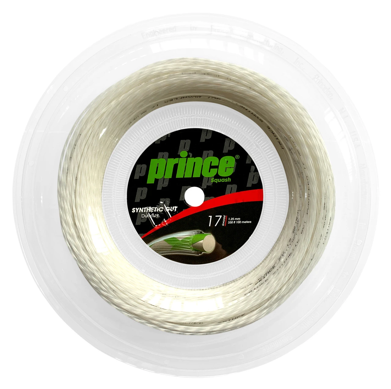 Prince Synthetic Gut Duraflex 17 1.25mm Squash 100M Reel 4 Prince Synthetic Gut Duraflex 17 1.25mm Squash 100M Reel - Image 2