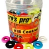 Pro's Pro VIB Control String Dampener Jar Of 60 -Racquet Gear pros pro vib control string dampener 60 pack 67268 32376.1698770258