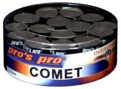 Pro's Pro Comet Overgrip 30 Pack -Racquet Gear pros pro comet overgrip 30 pack black 50632 54091.1698770244
