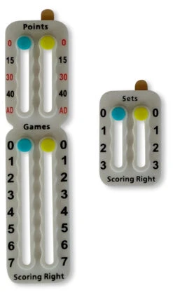 Scoring Right Portable Tennis Scorekeeper -Racquet Gear scoring right portable tennis scorekeeper white 17048 40312.1698773160