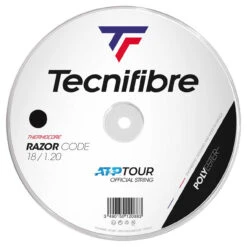 Tecnifibre Razor Code 18 1.20mm 200M Reel -Racquet Gear tecnifibre razor code 18 1 20mm 200m reel black 56354 86429.1698771227