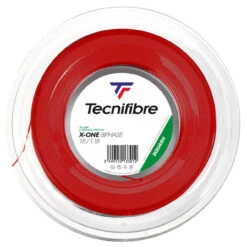 Tecnifibre X-One Biphase 18 1.18mm Squash 200M Reel -Racquet Gear tecnifibre x one biphase 18 1 18mm squash 200m reel red 72840 12647.1698769604