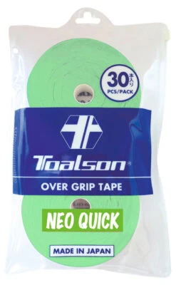 Toalson Neo Quick Overgrip 30 Pack -Racquet Gear toalson neo quick overgrip 30 pack green 21894 94300.1698772936