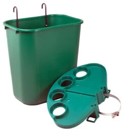 Tourna Tennis Court Tidy Bin -Racquet Gear tourna tennis court tidy bin green 02470 04167.1698771160