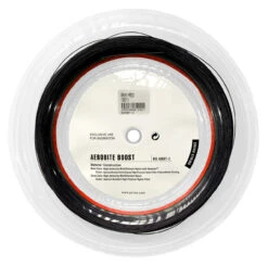 Yonex Aerobite Boost 0.72-0.61mm Badminton Hybrid 200M Reel -Racquet Gear yonex aerobite boost 0 72 0 61mm badminton hybrid 200m reel grey back of red 80690 39779.1698772299