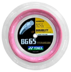 Yonex BG65Ti 0.70mm Badminton 200M Reel 8 Yonex BG65Ti 0.70mm Badminton 200M Reel -Racquet Gear yonex bg65ti 0 70mm badminton 200m reel pink 64207 23979.1698769575