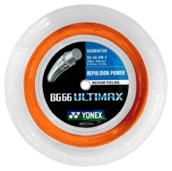 Yonex BG66 Ultimax 0.65mm Badminton 200M Reel -Racquet Gear yonex bg66 ultimax 0 65mm badminton 200m reel orange 98733 57626.1698770319