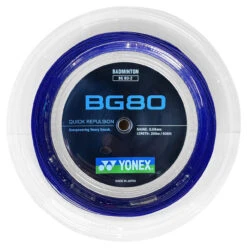 Yonex BG80 0.68mm Badminton 200M Reel -Racquet Gear yonex bg80 0 68mm badminton 200m reel navy 96377.1710948824