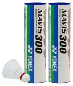 Yonex Mavis 300 Badminton Shuttlecocks Dozen -Racquet Gear yonex mavis 300 white fast badminton shuttlecocks dozen 26714.1709895172