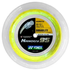 Yonex Nanogy 95 0.69mm Badminton 200M Reel -Racquet Gear yonex nanogy 95 0 69mm badminton 200m reel yellow 20241 70731.1698769557